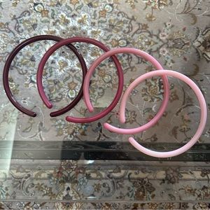 Vintage 70s Nylon Collar Necklaces